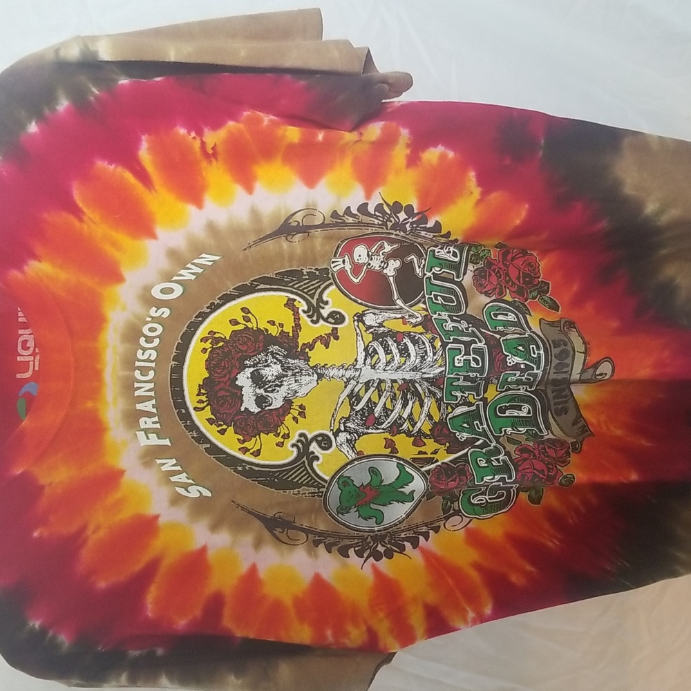 Liquid Blue, Grateful Dead "Bay Area Beloved" Band Tee Shirt, Size Medium - Picture 2 of 5
